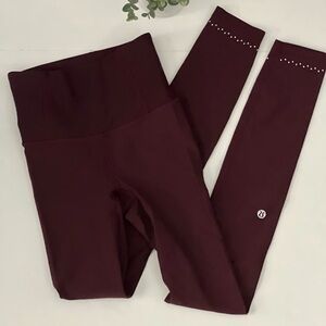 Lululemon Zoned In Tight *27" Cassis Size 2
